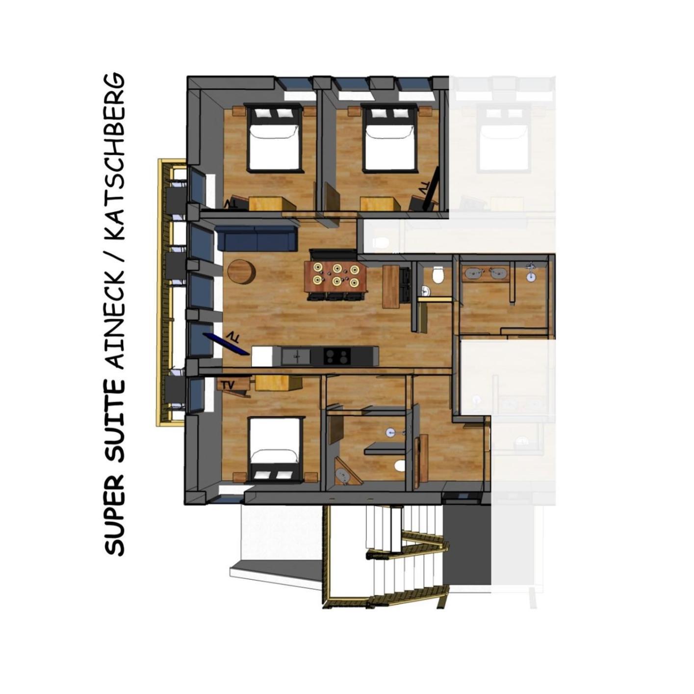 David Suiten Mauterndorf  Habitación foto